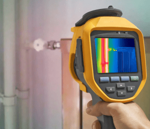 Infra red detection for water leakage